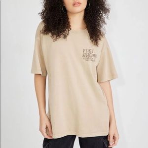 garage oversized boyfriend tee